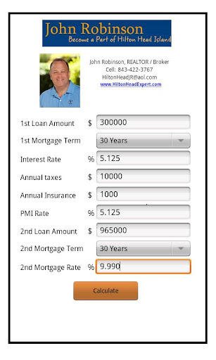 John Robinson's Mortgage Calc