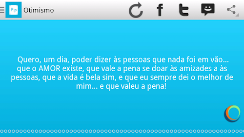 Android application PLIX Frases e Pensamentos screenshort