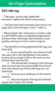 Free Download Search Engine Optimization APK