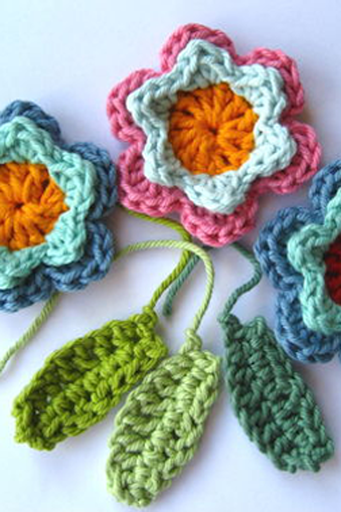 Crochet Flower Tutorial