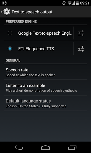 Eloquence Text To Speech