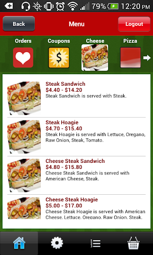 【免費生活App】Ray's Cheesesteaks-APP點子