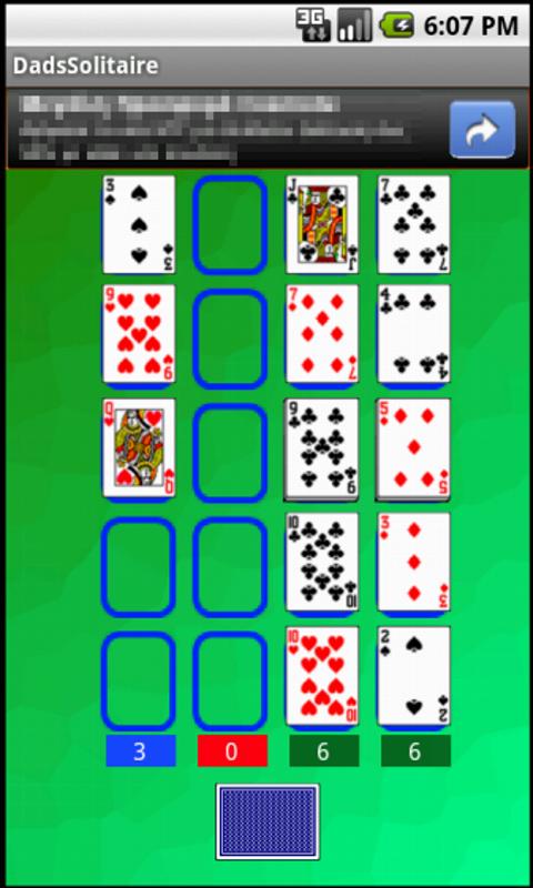 Dad's Solitaire - screenshot