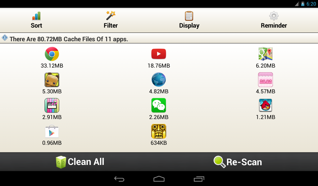 Easy Cache Cleaner Android