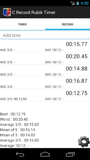 【免費工具App】C Record Rubik Timer-APP點子