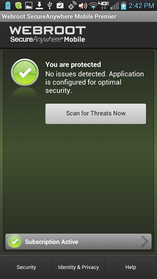 Security - Premier - screenshot