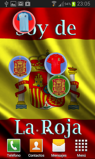 Soy de la Roja Fondo Animado