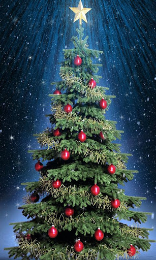 Christmas tree live wallpaper