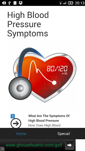 High Blood Pressure Symptoms