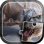 Cover Image of ダウンロード Dinosaurs Jigsaw Puzzle 4.5 APK
