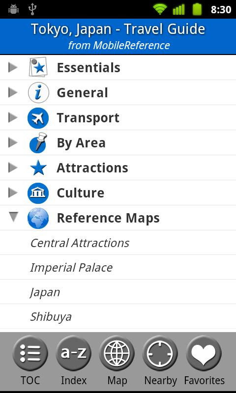 Android application Tokyo, Japan - Travel Guide screenshort