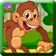 Banana Monkey  Icon