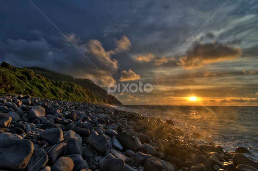 Valugan Sunrise by Victor Roman - Landscapes Sunsets & Sunrises