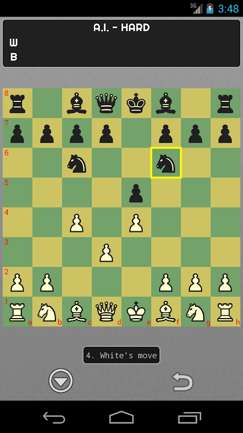 Android application Chess Classic Pro screenshort