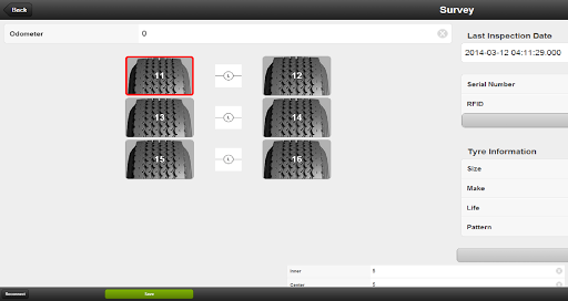 iTyre Mobi Tyre survey system