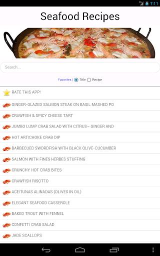 Free Seafood Recipes