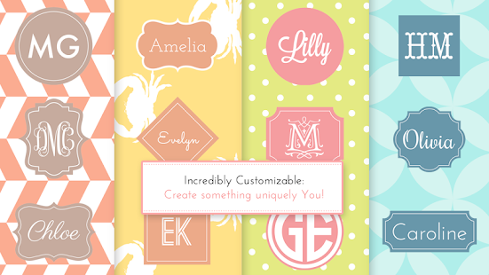 Monogram It! Custom Wallpapers Screenshots 8