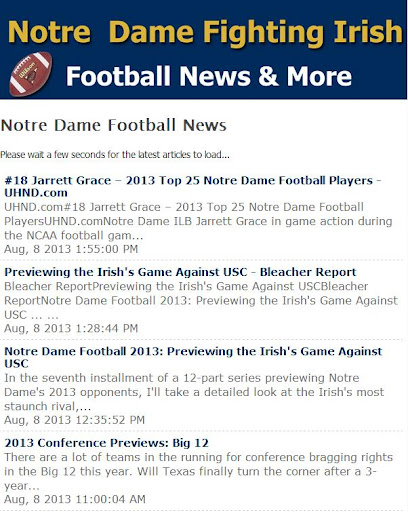 【免費社交App】Notre Dame Football News-APP點子