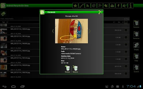 Android Recycle Bin PRO - screenshot thumbnail