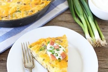 Loaded Baked Potato Frittata