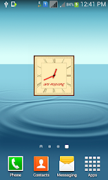 Jai Maharashtra Clock Widget poster 1