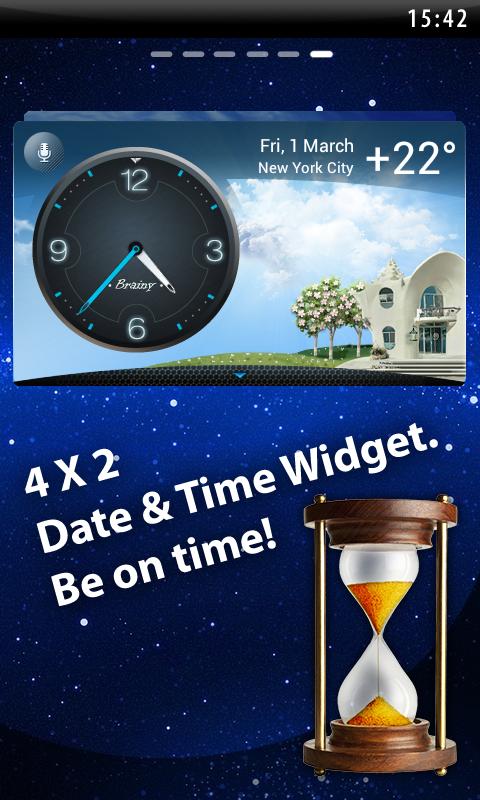 Weather &amp; Clock - Meteo Widget Screen 2