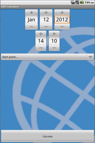 GMT Calculator