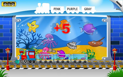 Preschool Learning Games Train poster 2