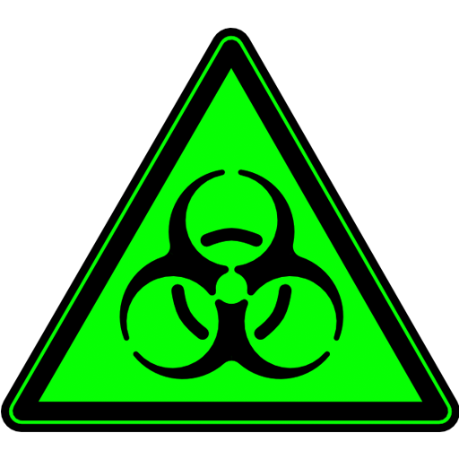 Green Biohazard Wallpaper LOGO-APP點子