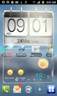 How to install Sense transparent MX Theme patch 1.6.2 apk for pc