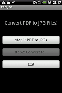 PDF2JPG - screenshot thumbnail