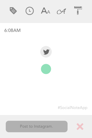 SocialNote Pro Screen 2