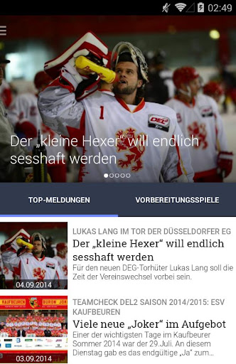 Hockeyweb - Die Eishockey App