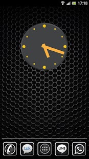 Lastest Simple Grey Clock Widget APK for Android