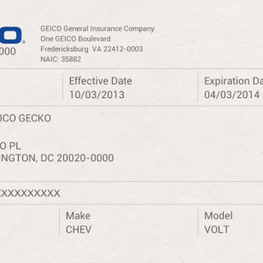 18 Beautiful Proof Of Auto Insurance Template Free