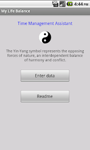 Life Balance time manager Screenshots 0