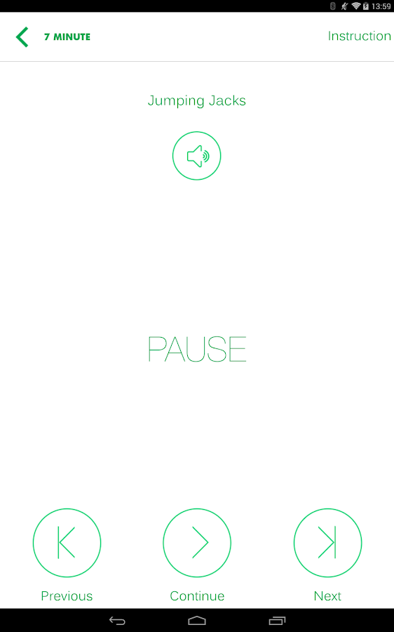 7 Minute Workout - screenshot