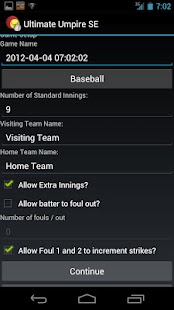 Ultimate Umpire Game Scorecard Screenshots 2