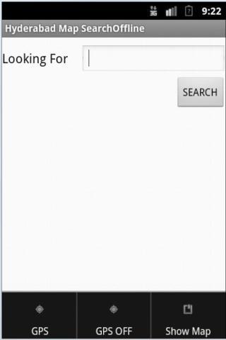 Hyderabad Map Offline Search