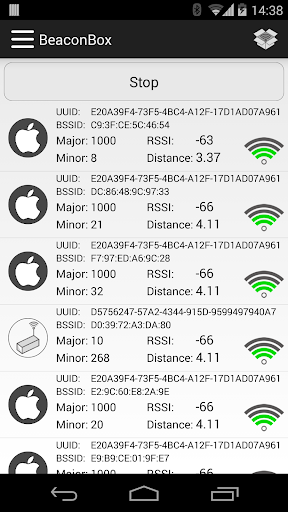 BeaconBox - iBeacon scanner