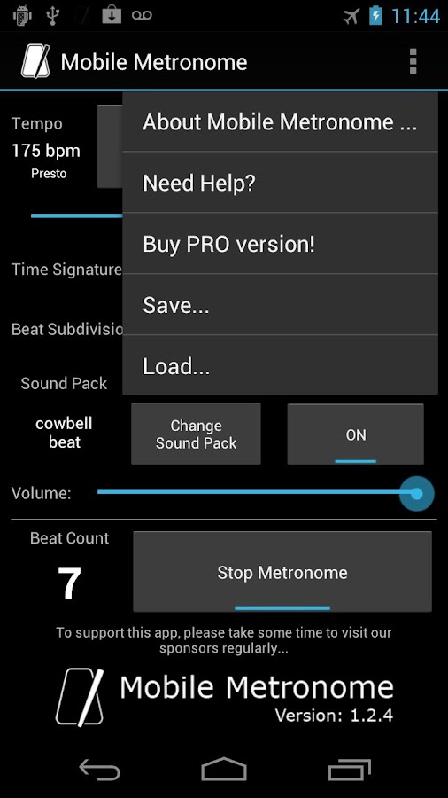 Mobile Metronome Android