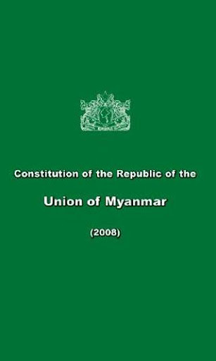Myanmar Constitution 2008