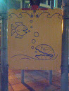 魚泡蚌 Mural
