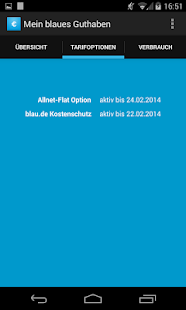 Mein blaues Guthaben Screen 2