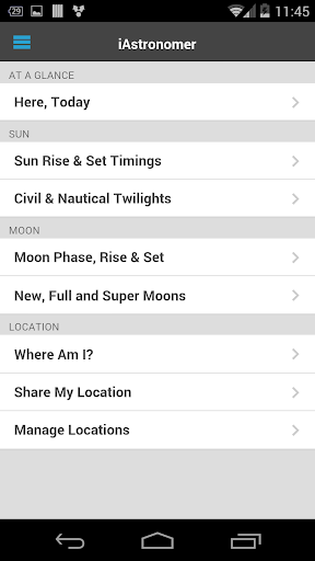 iAstronomer Pro - Sun Moon