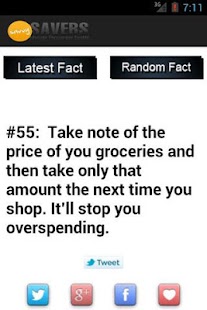 Download Savvy Saver Facts APK for PC