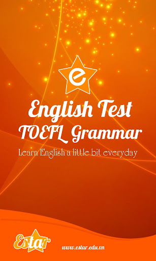 TOEFL Grammar Test