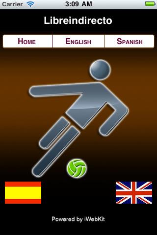 Android application Football Training screenshort