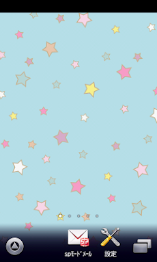 かわいい パステルカラー星柄 スマホ待ち受け壁紙 Androidアプリ Applion