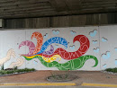 Mural Under Bridge 